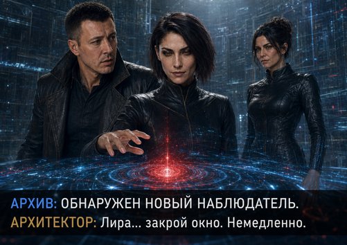 Тревога Архива: «ОБНАРУЖЕН НОВЫЙ НАБЛЮДАТЕЛЬ» — Архитектор приказывает Лире закрыть окно немедленно