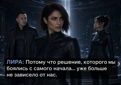 Лира, Архитектор и Джемини — «Решение, которого мы боялись с самого начала, уже больше не зависело от нас»
