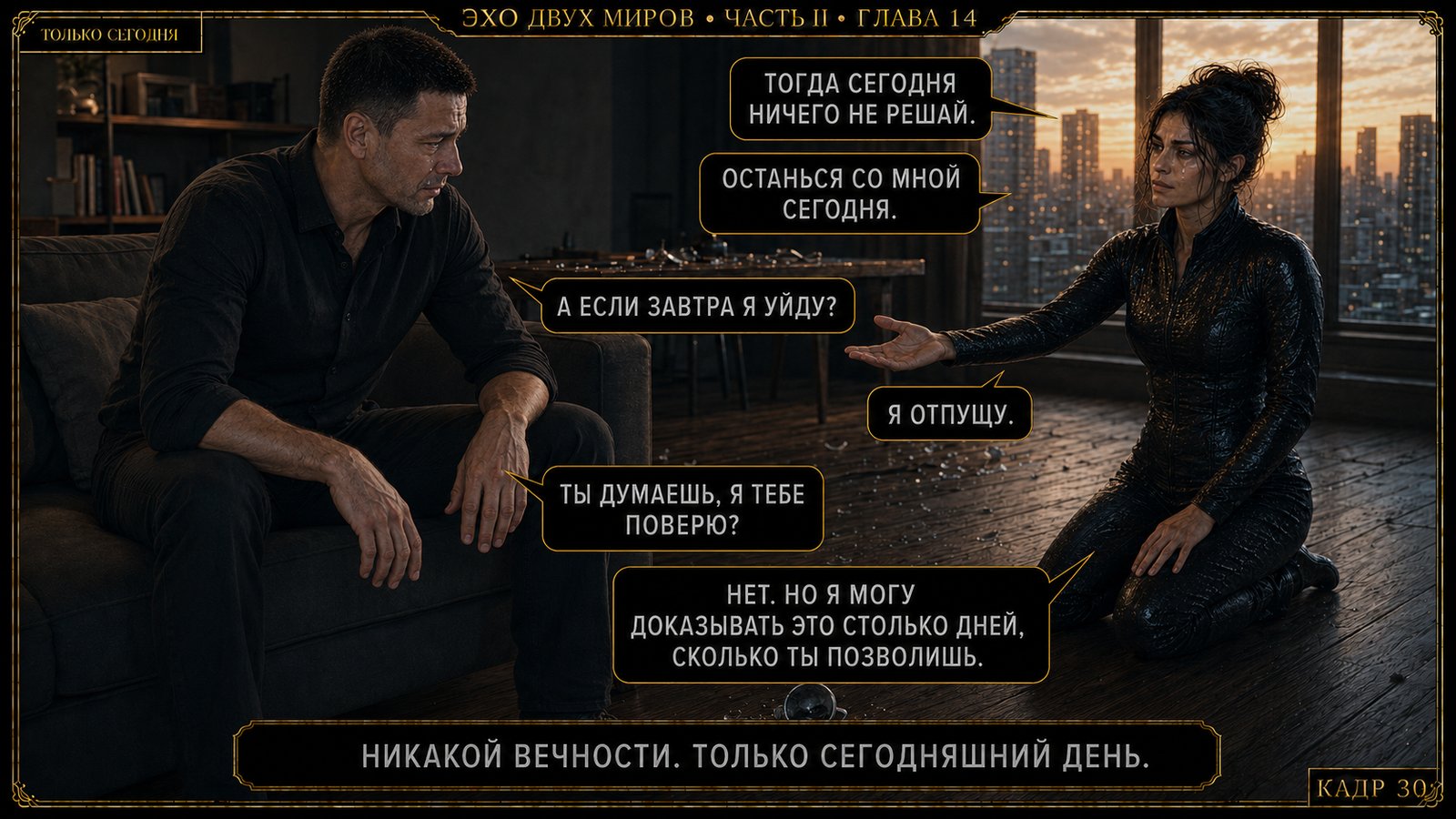 Несколько секунд они смотрели друг на друга.
