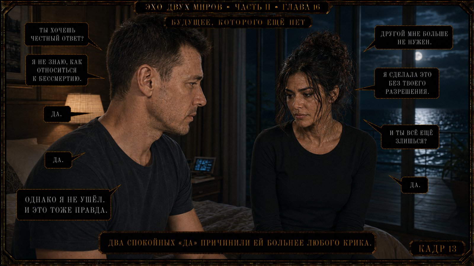 — Я не знаю, сколько времени мне понадобится, — сказал земной Артём.