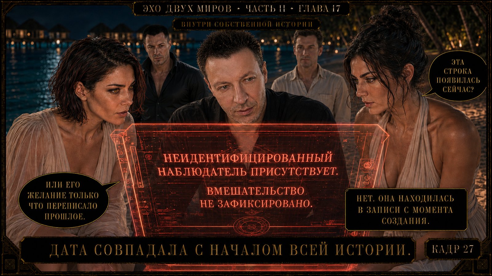 НЕИДЕНТИФИЦИРОВАННЫЙ НАБЛЮДАТЕЛЬ ПРИСУТСТВУЕТ.