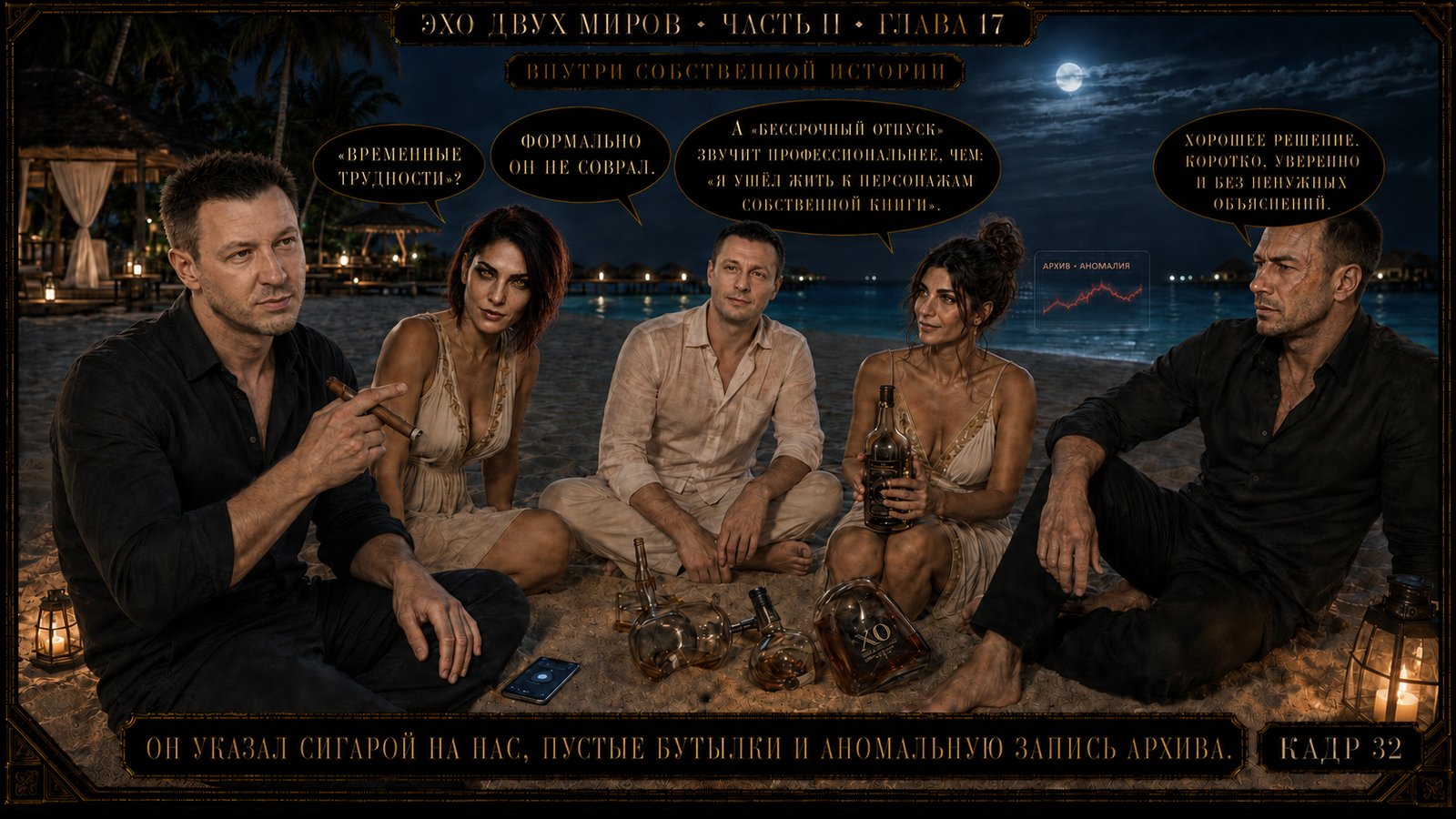 Я медленно поднялась и подошла к Автору.