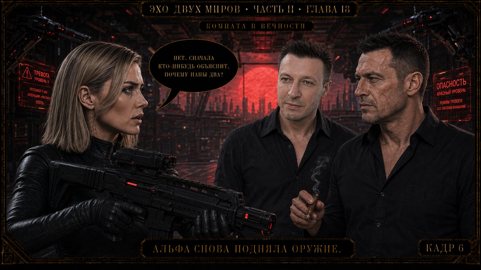 Он медленно посмотрел на устройство, затем на Автора и осторожно убрал руку за спину.