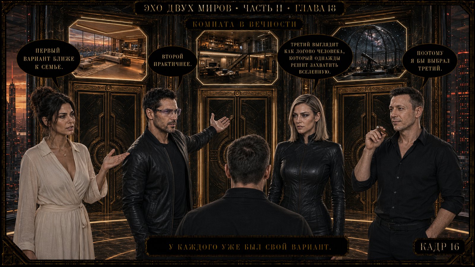 — Каждый постоянный член Консорциума имеет официальную функцию, — пояснил Архив.
