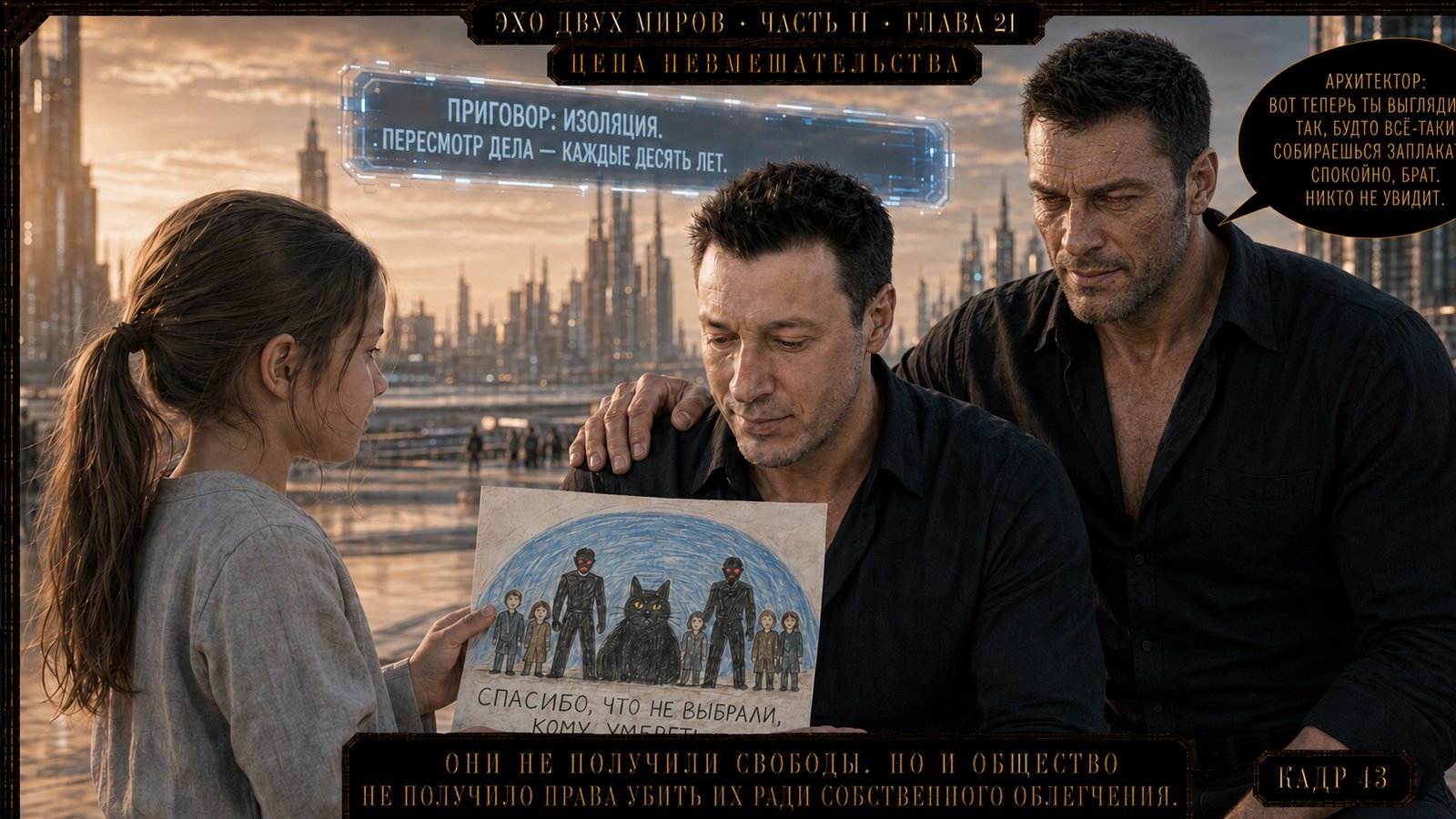 Она пожала её.