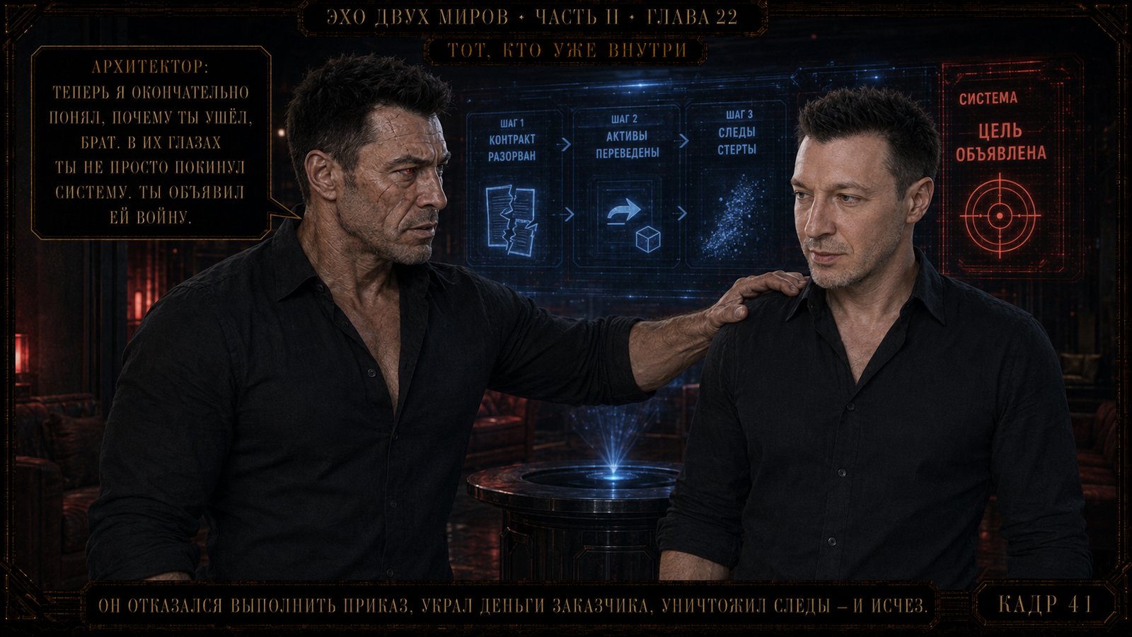 — Ответственность — это не самоубийство, брат.