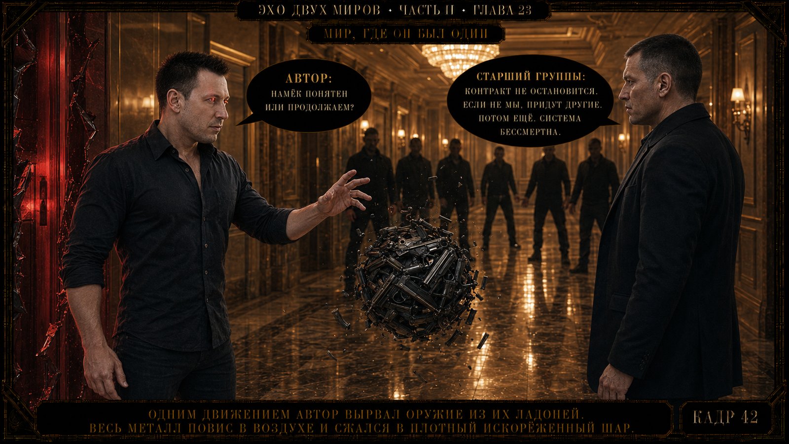 — Да блядь, я же в своём мире.