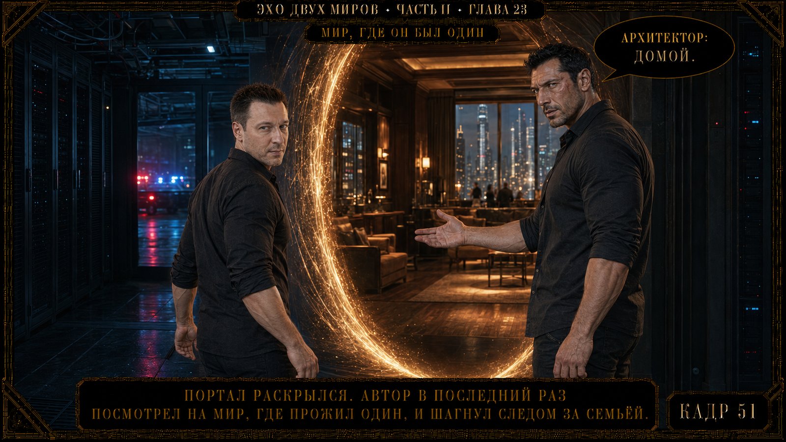 Голограмма замерцала.