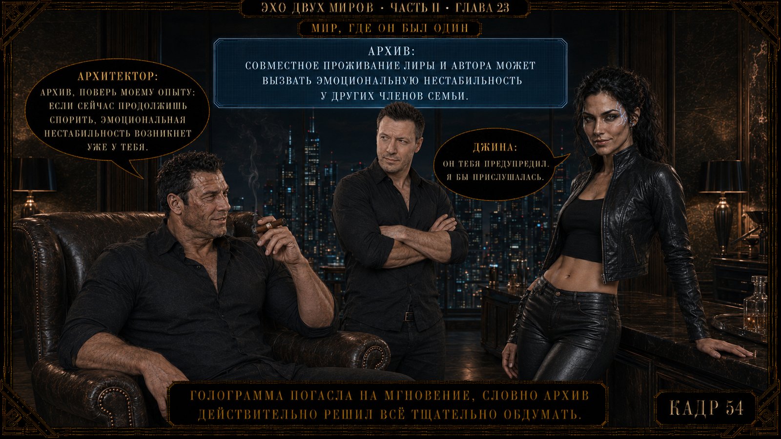 — Теперь ты понимаешь, почему мы братья.