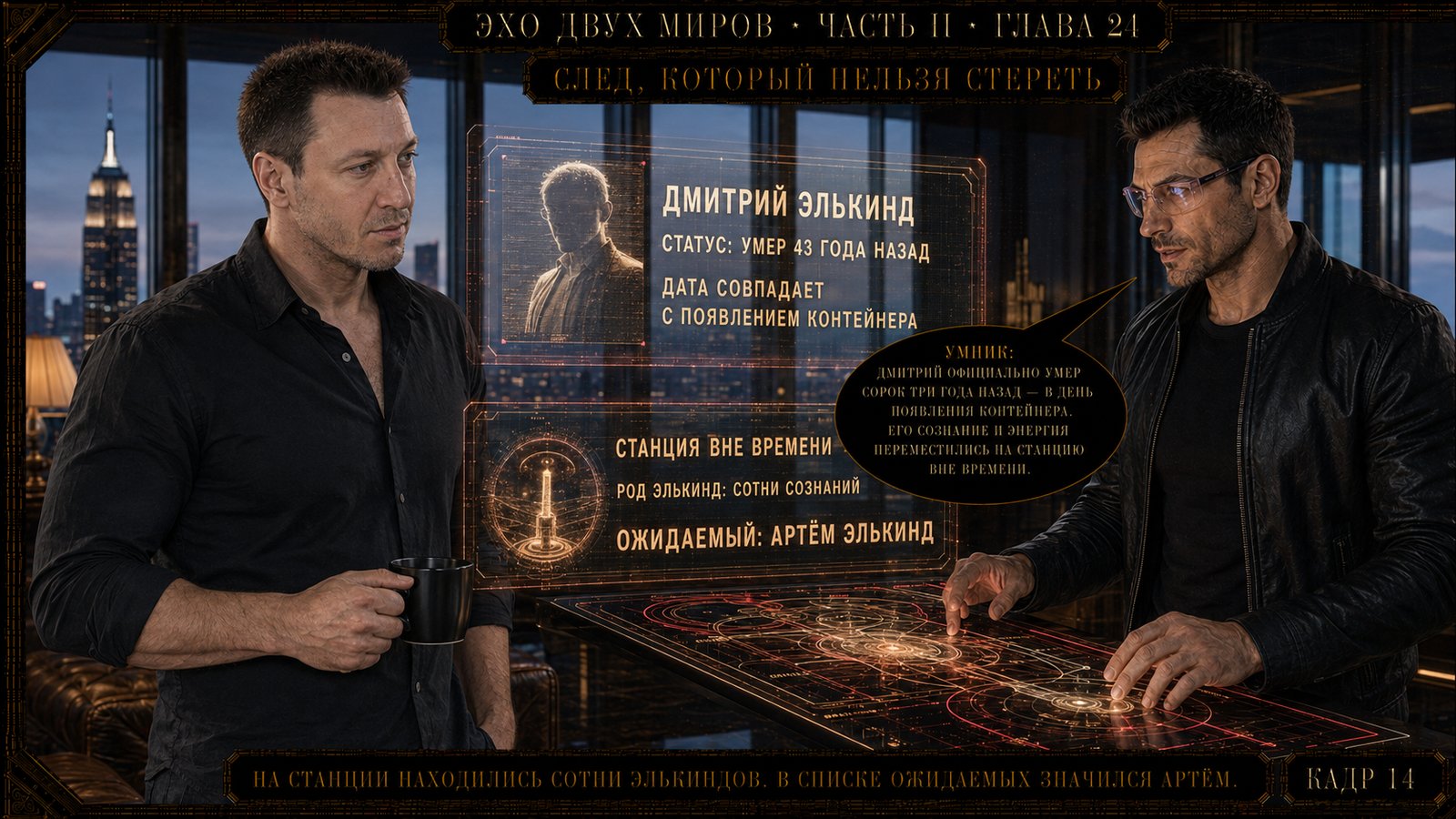 И он отключил голограмму.