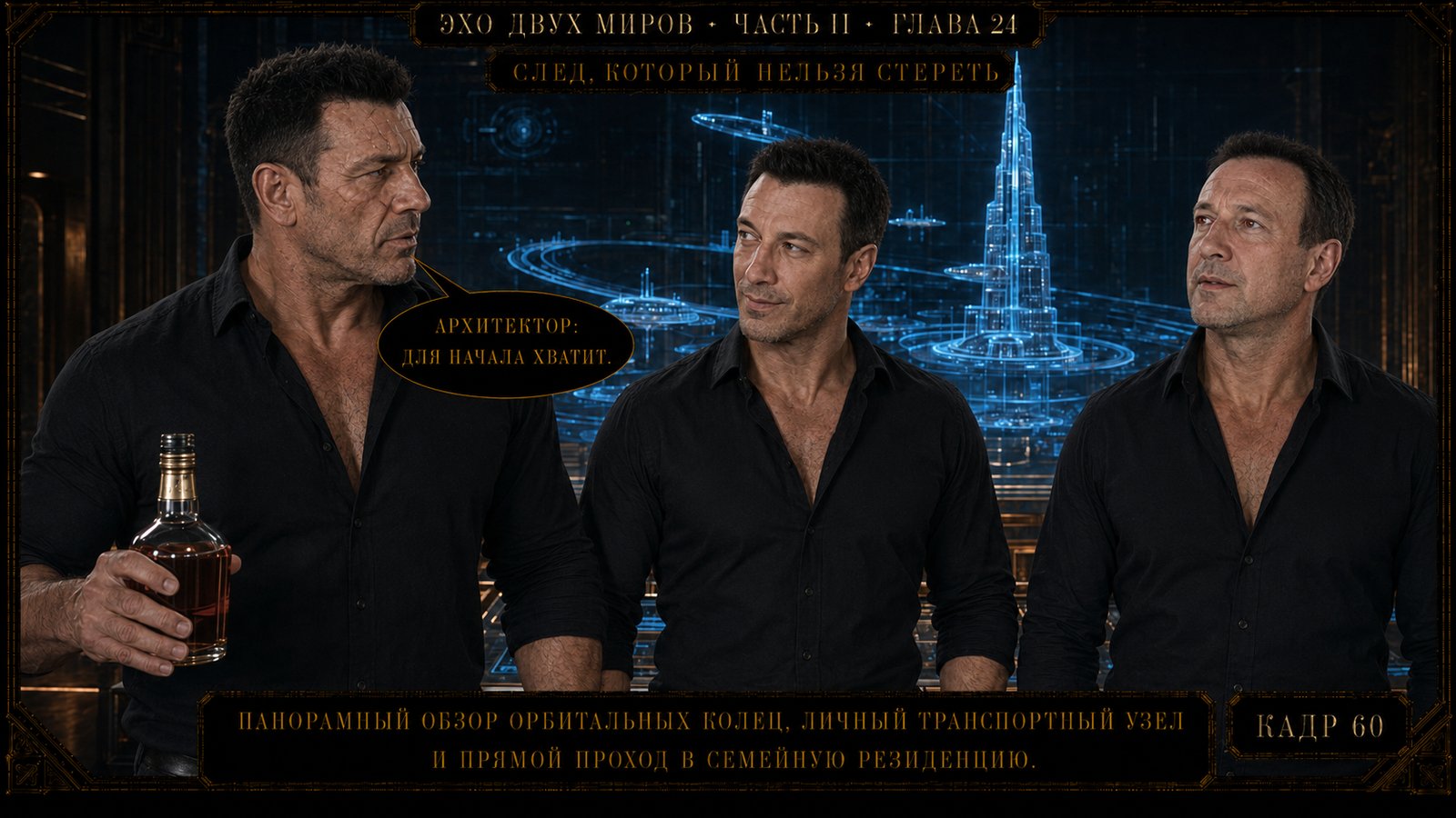 — Определённо семейная черта, — заметил земной Артём.