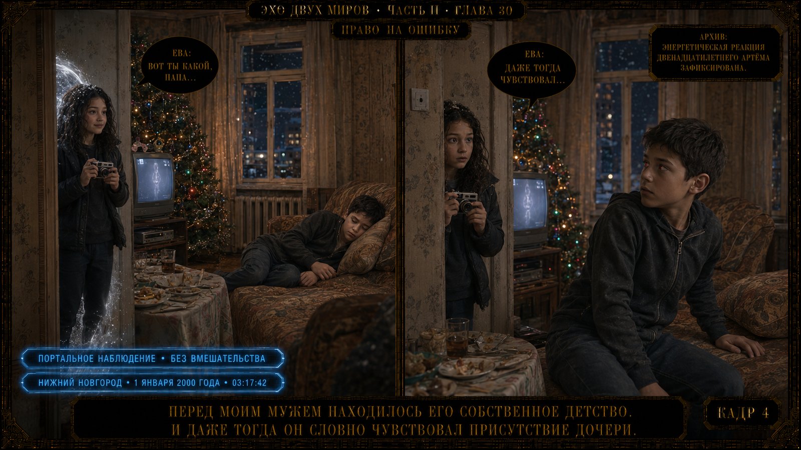 — Именно поэтому ты не можешь прочитать её как написанную тобой историю, — ответила я.