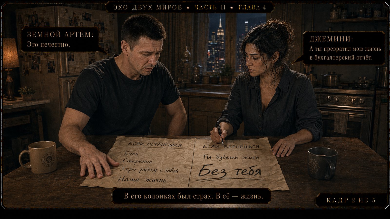 — Там ты никогда не чувствовала бы этого.