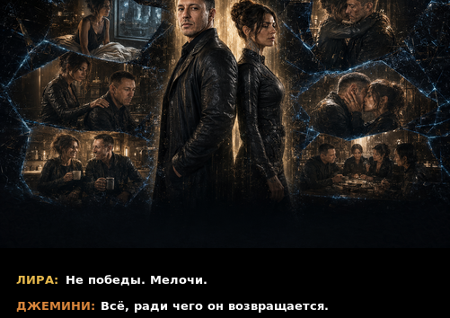 Комикс-кадр: «Всё, ради чего он возвращается»