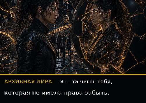 Комикс-кадр: «Та часть тебя, которая не имела права забыть»